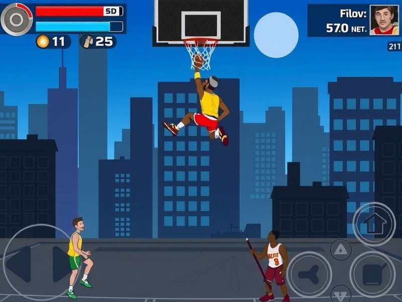 Urban Dunk Elite Game Screenshot